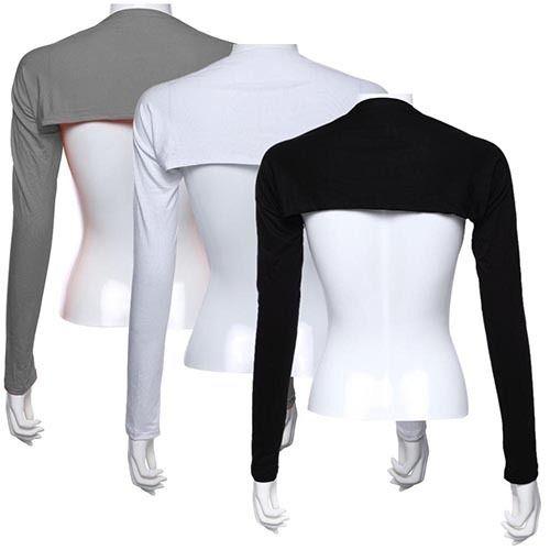 New Muslim One Piece islamic Arm Sleeves Full Arm Sleeves Modal Jersey Arm Cover Shrug Bolero Inner Body