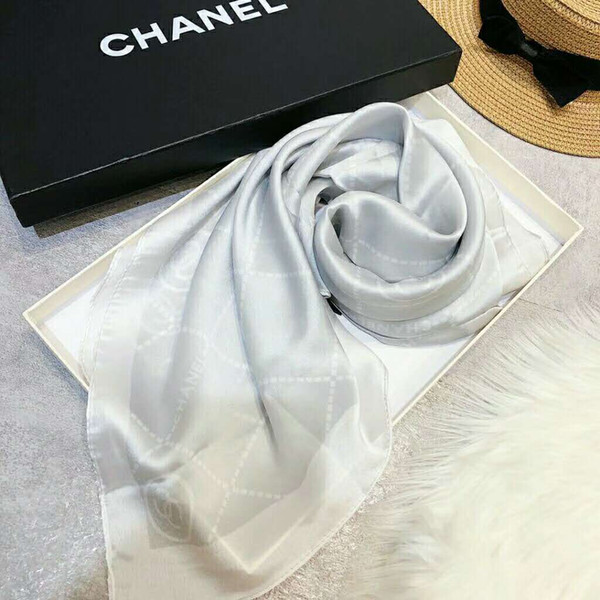 Silk scarves spring silk shawls air - conditioning scarves dual silk scarves