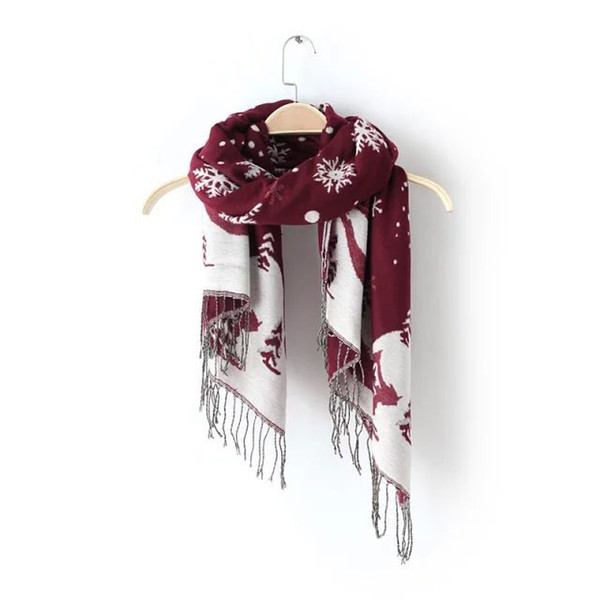 cashmere tassel scarf shawl collar