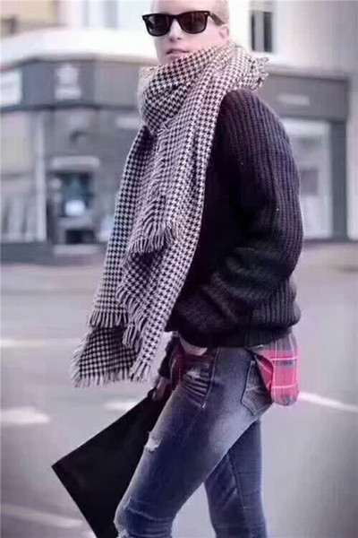 brand scarf scarves women wool cashmere warm couples winter gift men high quality low price warm youth