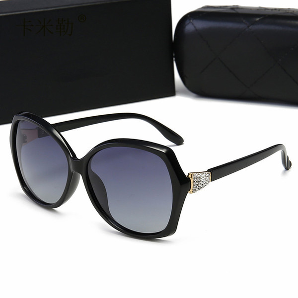 Classic High quality Polarized lens Fashion Luxury Sunglasses For Women Brand designer Sport sunglasses UV400 lens with Original LOGO