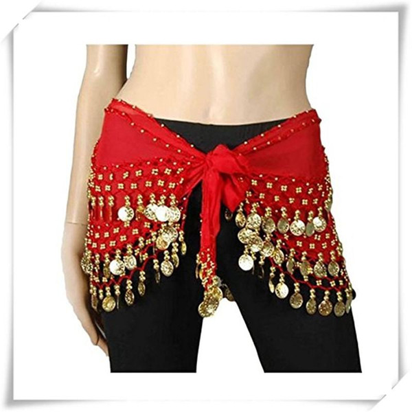 New Costume Dresses Belly Egypt Dance Hip Skirt Scarf Wrap Belt Costume High Quality Stage Wear Dance Hip Skirt Scarf Shawls Free Shipping