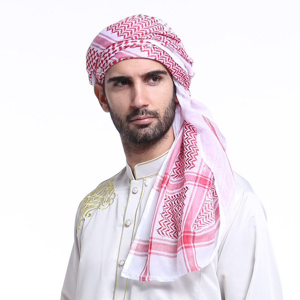 New Muslim Men Inner Hijab Caps Islamic Men Traditional Underscarf Ninja Hijab 140*140cm Muslim Men Shawl