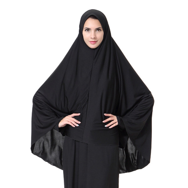 Wholesale scarf, Muslim Arabian ladies long hijab, black Hijabs, free shipping