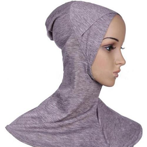 Muslim Hijab Caps Hijab Scarf Women Ninja Underscarf Caps Islamic Product Instant Turban Cotton Black Full Cover Jersey Bandana