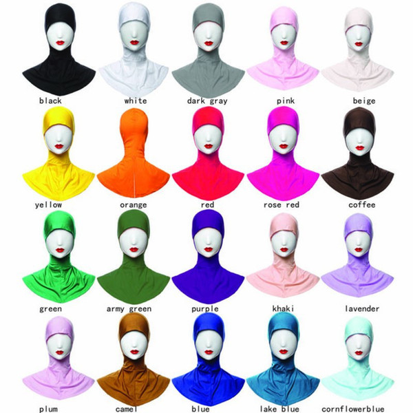 Wholesale Muslim Islamic Arabian hijab,muslim underscarf, veil,robe,abaya,inner cap,free shipping islamic hijab