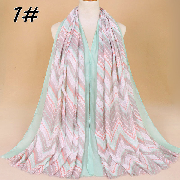 Plain cotton shawls fringe hijab spring ripple scarves/scarf women soft cotton pleat stripe stole 20pcs /lot BS524