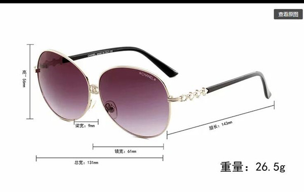 Brand Designer Sunglasses High Quality Metal Hinge Sunglasses Men Glasses Women Sun glasses lens Unisex with Original cases