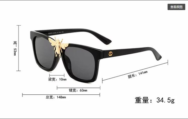 New Fashion 3535 Sunglasses Luxury Designer Sunglasses Vintage Mens Brand Designer Gold Frame Sun Glasses Free Shipping