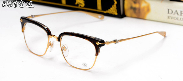 Luxury-Brand Eyeglasses Frame With a Full Frame Man and Female Glasses Frame with box