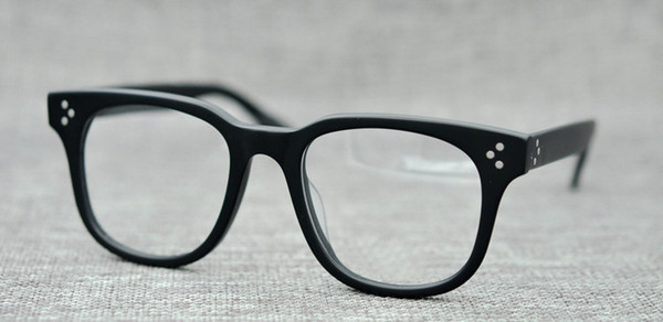 O liver 5236 White Clear Men Eyeglasses High Quality Designer Male Clear Optical Frames Come With Box Free Shipping