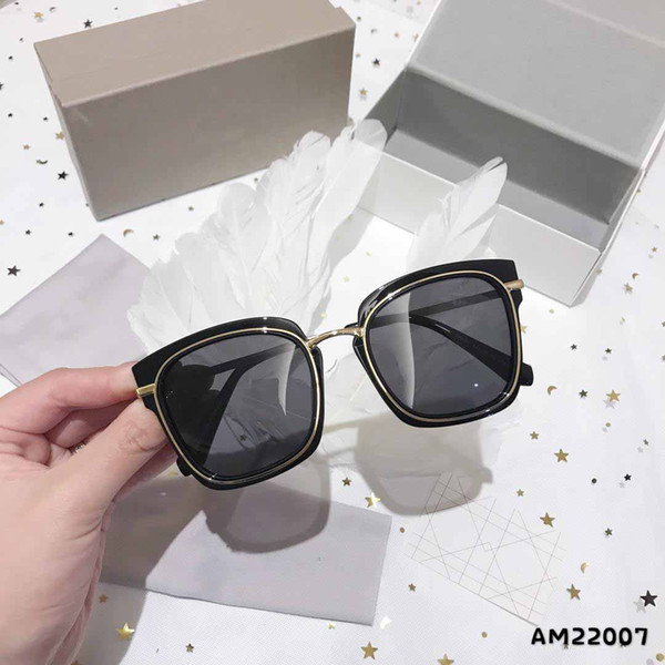 Popular New arrival brand UV400 sunglasses for men women buffalo horn glasses rimless tom sunglasses ford + box case lunettes belt gg 22007