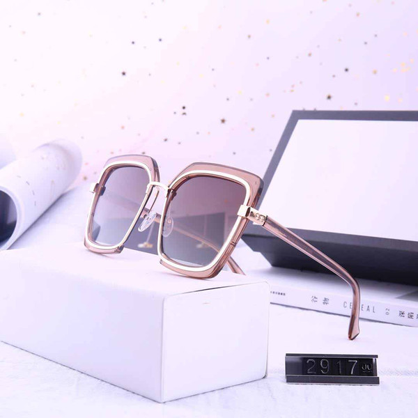 Top Quality Classic Pilot Sunglasses Brand Men Womens Sun Glasses tom Eyewear Gold Metal Glass Lenses Original Case bag #2917