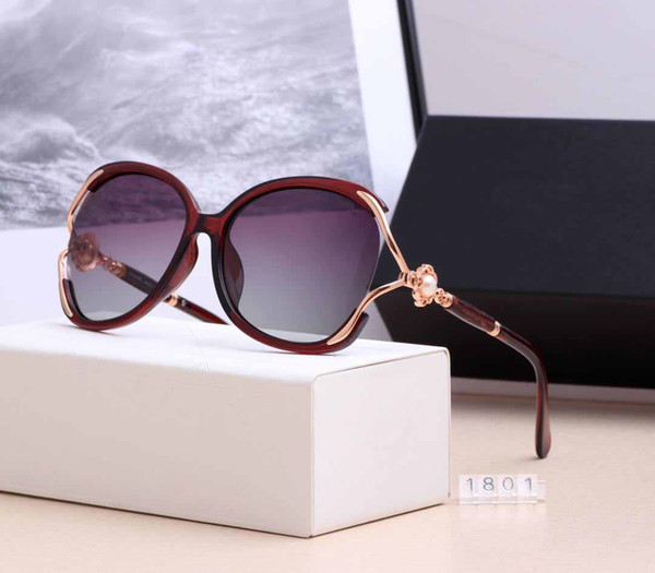 popular Top Quality Classic Pilot Sunglasses Brand Men Women fashion Sun Glasses tom Eyewear Gold Metal Glass Lenses Original Case bag #1801