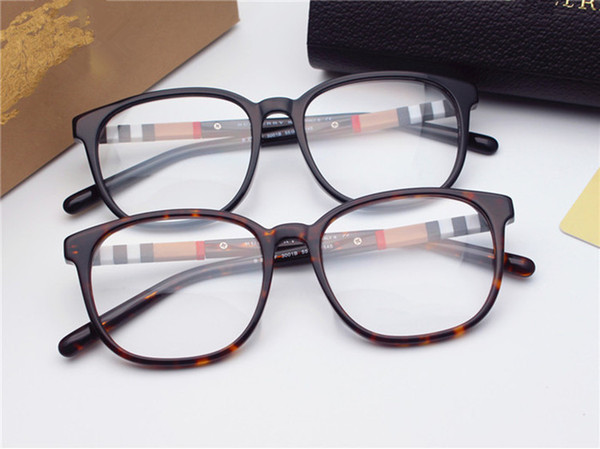 esigner prescriptioBrand-Quality B2188 eleglant female frame stripe temple dn glasses55-19-145pure-plank frame fullset case