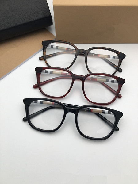 Brand-Quality BE2140F eleglant female frame stripe temple designer prescription glasses54-17-140pure-plank frame fullset case