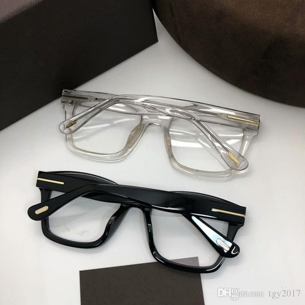 AAA+ Brand TF681-F Sunglasses frame concise big-square rim prescription glasses frame 50-20-145 Quality pure-plank muti-color full-set case