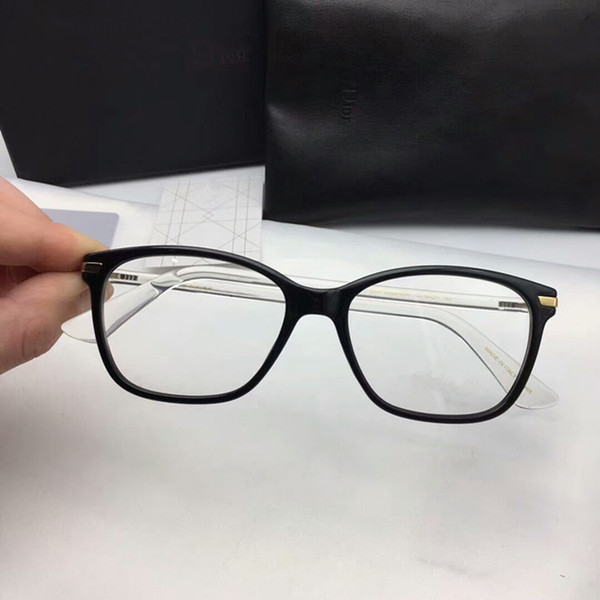 Newdesign D4 essience unisex eyeware frame 54-17-145 high-quality imported pure-plank for prescription glasses with full-set case