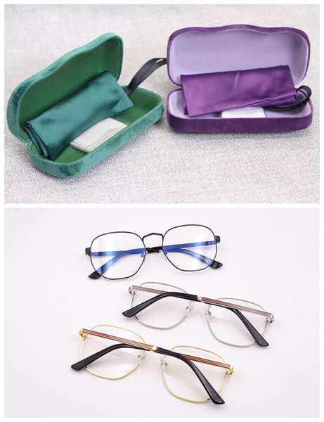 Star-style GG2287 gold glasses quality metal muti-shape full-rim big glasses frame 60-13-145 prescription glasses full-set caseOEM outlet