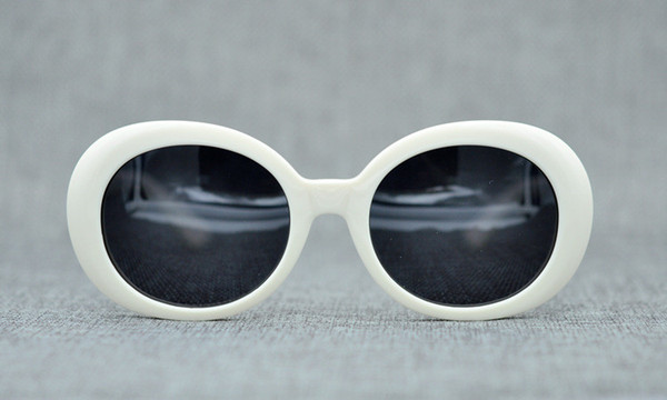 AAA+ EURO-AM style Y98 female sunglasses Retro-vintage red&white round pure-plank UV400 sunglasses 54-21-145 freeshipp