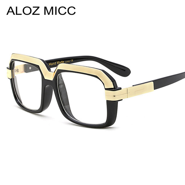 ALOZ MICC Fashion Oversize Unisex Eyeglasses Frames Acetate Spectacles Unique Optical Frame uv400A095