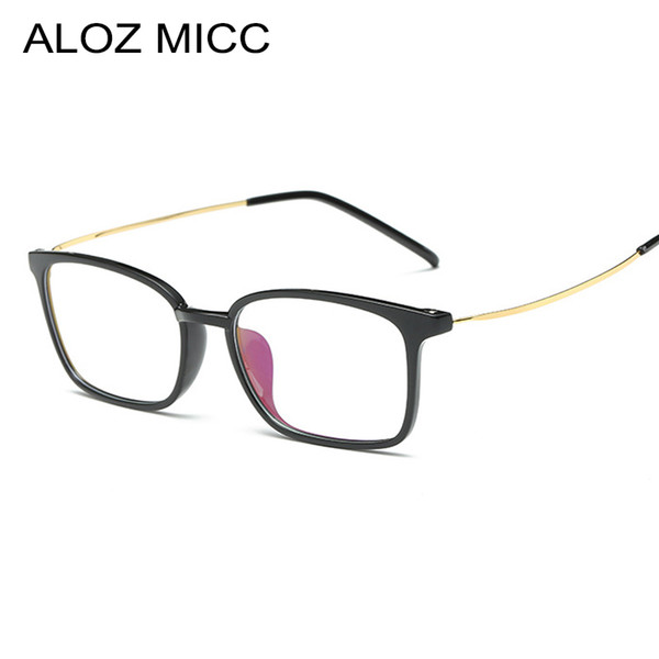 ALOZ MICC 2019 New men Glasses frame retro designer myopia brand optical clear Eyeglasses frame Eyeglasses Frame Men Women A104