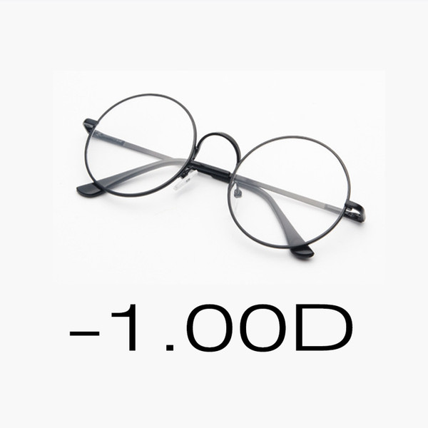 2019 NEW Retro Have a degree of diopter suitable for students with myopia glasses Optical Lens Eyewear Nerd Clear Lens Glasses