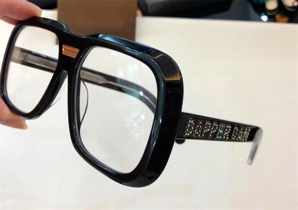 New fashion designer optical glasses square frame top quality super popular avant-garde frame 0427 with box