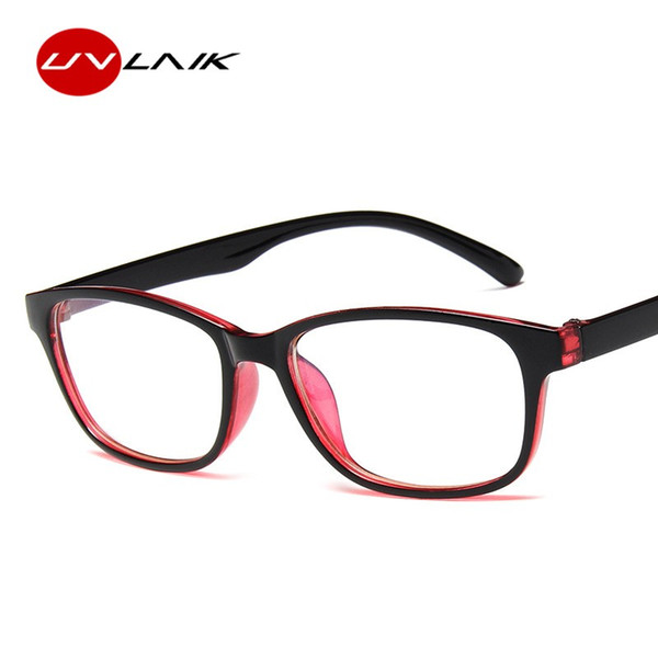 UVLAIK Optical Glasses Frame Women Men Clear Lens Eyeglasses PC Transparent Spectacles Eye Glasses Frames for Women