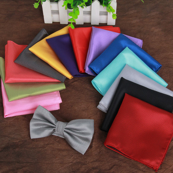 22 Colors Fashion Solid Square Kerchief Business Suit Handkerchiefs Pocket for Men Wedding party Fashion Accessories Drop Shipping