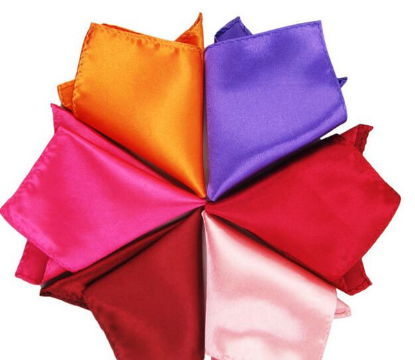 Gentlemen's Suits Ornaments Soft Handkerchief Handky Square Pocket Party Banquet Accessories