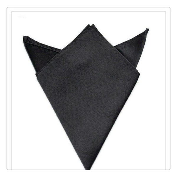 Luxury Accessories Handkerchief Men Fashion Wedding Party Kerchief Sold Color Pocket Square Handkerchief Party Wedding Kerchief