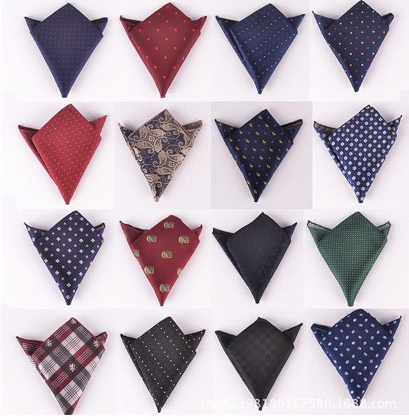 Mens Wedding Handkerchiefs 100pcs/lot