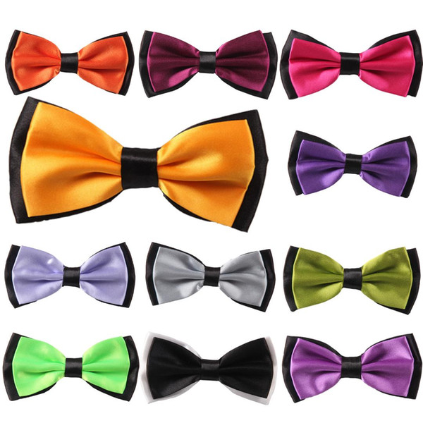 Bowtie men formal necktie boy For Men's Fashion business wedding bow tie Male Dress Shirt krawatte legame gift Two-Color