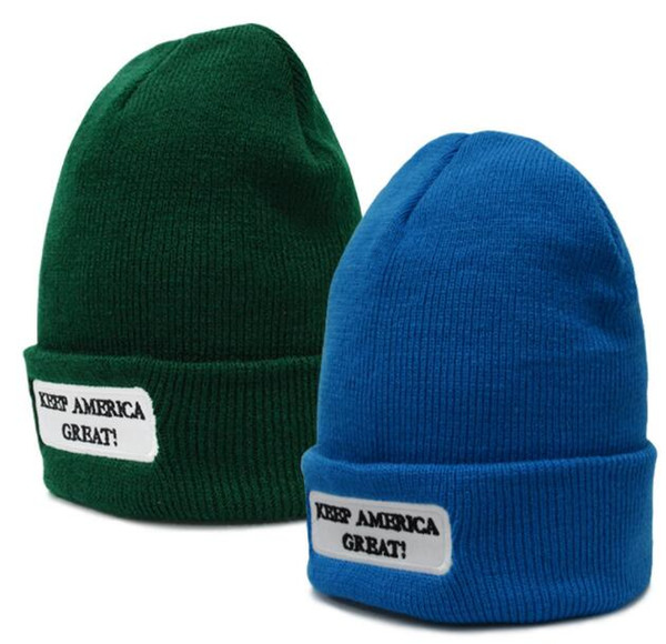 Trump 2020 Beanies Cap Beanie Re-Election Keep America Great Letter Knitting Hats Embroidery winter hat Sports Cap 12