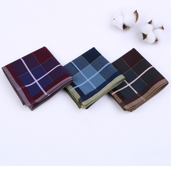 43 ㎝ Cotton Handkerchief Men Soft Handkerchief Advertising Gifts Wholesale