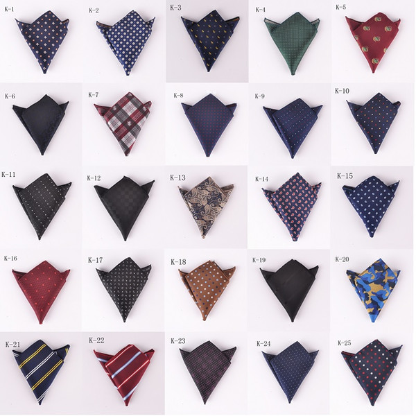 New cash pocket handkerchief fashion high-end dress small square wedding party handkerchief towel tie 61 colors wholesale DHL free