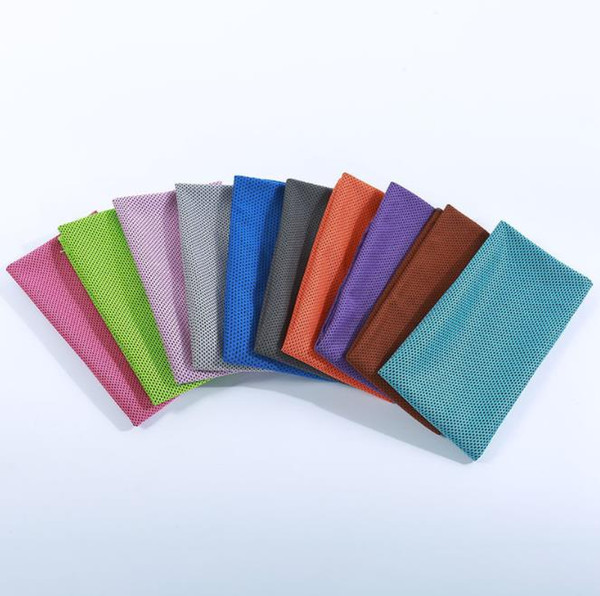 30*90cm Microfiber Reusable Instant Cooling Cold Chill Heat Relief Sports Compact Towel for Running Biking Travel Camping