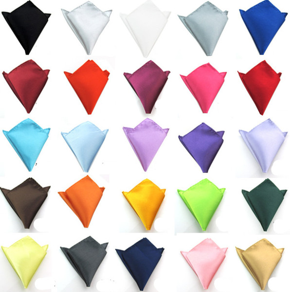 Pure color suits, suits, pocket scarves, men's scarves, wedding gowns, chest scarves, handkerchiefs, black, red, blue, green