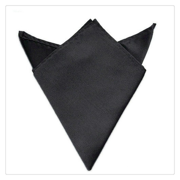 Wholesale Fashion Luxury Accessories Men Fashion Wedding Party Kerchief Sold Color Pocket Square Handkerchief Party Wedding Kerchief