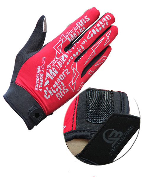 Outdoor Sports Cycling Climbing Breathable Anti-Slip Thin Touch Screen Full Finger Gloves