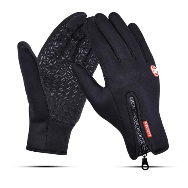 Outdoor winter riding gloves waterproof touch screen men and women wool windbreak warm sports skiing climbing gloves wholesale