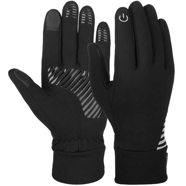 VBIGER Winter Gloves Professional Touch Screen Reflective Thicken Keep Warm Gloves Sport Running Biking Gloves for Men Women