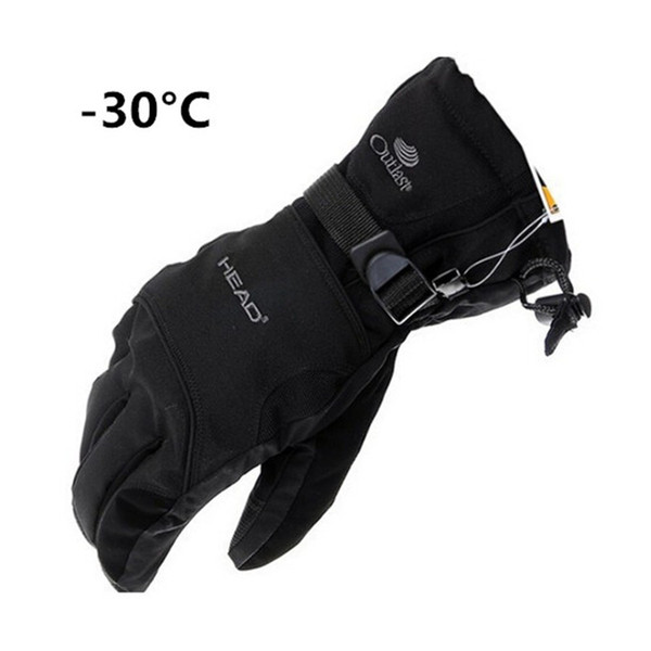 2018 New Brand Winter Men's Gloves Winter -30 Warm Gloves All-Weather Windproof Waterproof Gloves Free Shipping