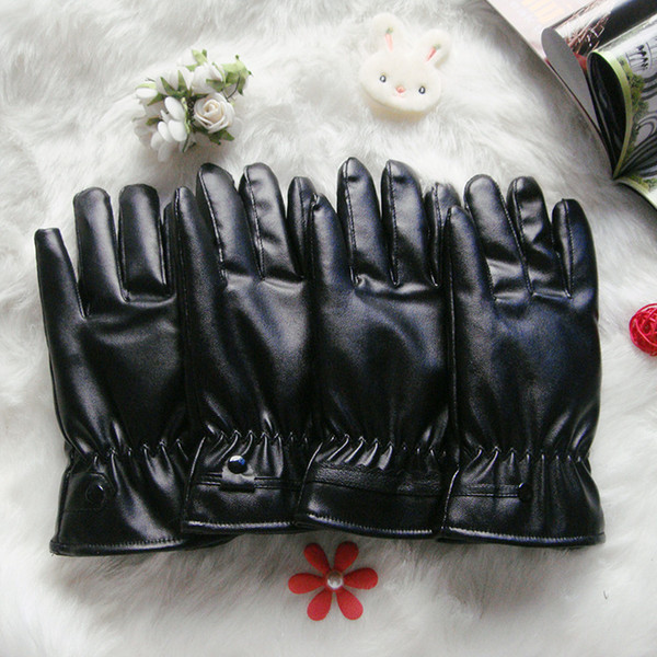 Wholesale Warm touch screen leather gloves winter riding motorcycles waterproof PU comfortable gloves for men and women