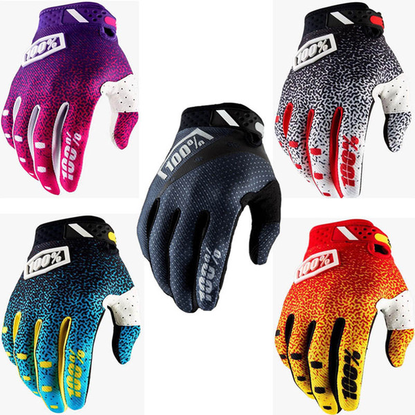 2019 European and American fashion men and women new racing gloves motorcycle outdoor sports riding gloves