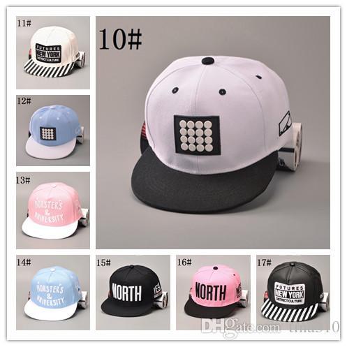 Wholesale - Fashion men and women baseball caps flat hats hip-hop hats summer adjustable casual caps A0289