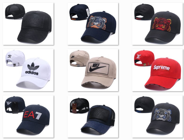 Newest 2019 baseball caps Fashion Brand Unisex designer baseball hats Kanye West caps casquette luxe dad caps adjustable snapback hat DF4G5