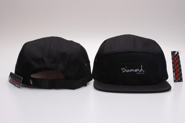 Black 5 panel Diamond Supply CO 5panel Snapback strapback High Quality Brand Hats Hiphop Fashion Snapback,Snapback Caps,Ball Cap YP_4073