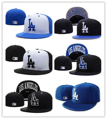 New Arrival top Sale LA Baseball Fitted Hats Mens,Sport Hip Hop Fitted Caps Womens,Fashion Cotton Casual Hats